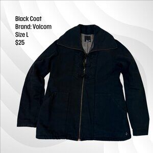 Volcom Black Winter Coat